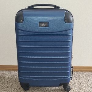 Nicole Miller Blue Travel Bag